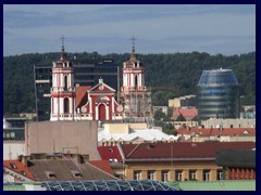 Views from the Bell Tower: Kalvarija Church and Barclays