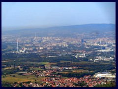 Zagreb from the plane 2