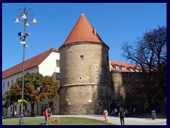 City wall at Zagreb Cathedral