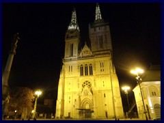 Zagreb by night 58  - Cathedral