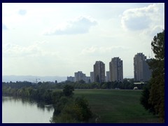 Zagreb outskirts 4 - Sava River, skyline